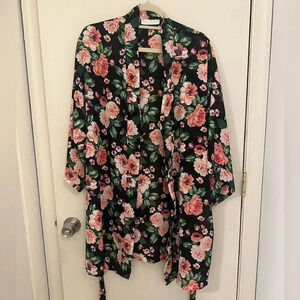 Vintage Val Mode Lingerie Robe Large